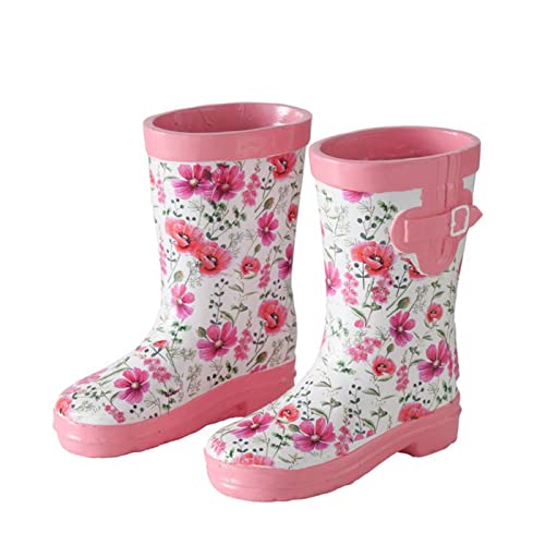 ReWu Keramik Blumentopf Planztopf Gummistiefel 1 STK. für Innen und Aussen und für Kräuter Pflanzen und Blumen von ReWu