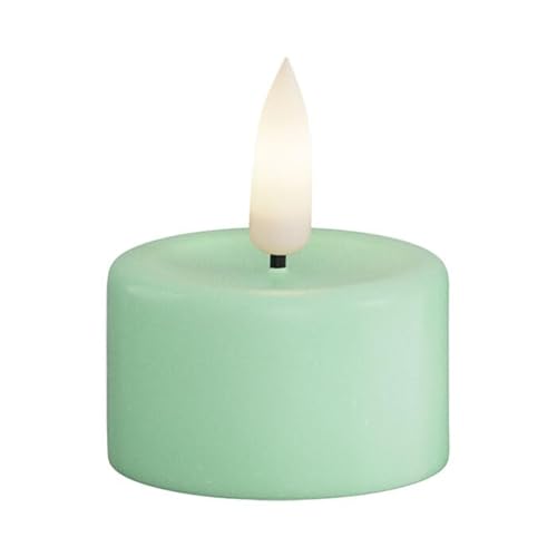 ReWu LED Teelicht 2er Deluxe Homeart, Indoor Mit Realistischer Flamme, Warmweißes Licht - Mint Minze ReWu LED Teelicht 2er Deluxe Homeart, Indoor Mit Realistischer Flamme, Warmweißes Licht - Mint Minze von ReWu