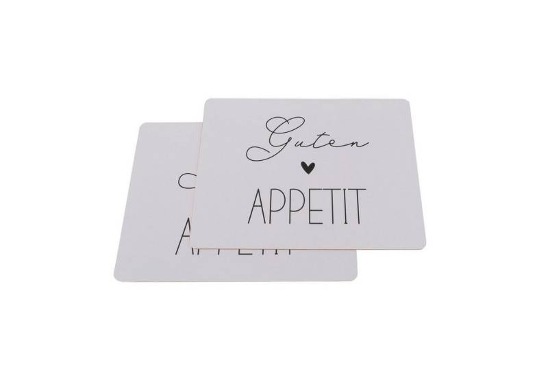 ReWu Platzset Boltze Tischset Appetit, 2er-SET, (2er-SET, 2-St) von ReWu