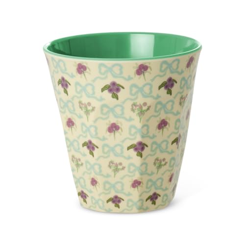 Rice Melamin Becher Medium - Bow & Bouqet Print - Kinderbecher Campingbecher Campinggeschirr Trinkbecher Melamingeschirr Bruchsicher BPA-frei 250ml Rice Melamin Becher Medium - Bow & Bouqet Print - Kinderbecher Campingbecher Campinggeschirr Trinkbecher Melamingeschirr Bruchsicher BPA-frei 250ml von ReWu
