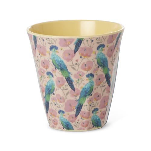 Rice Melamin Becher Medium - Exotic Bird Print - Kinderbecher Campingbecher Campinggeschirr Trinkbecher Melamingeschirr Bruchsicher BPA-frei 250ml Rice Melamin Becher Medium - Exotic Bird Print - Kinderbecher Campingbecher Campinggeschirr Trinkbecher Melamingeschirr Bruchsicher BPA-frei 250ml von ReWu