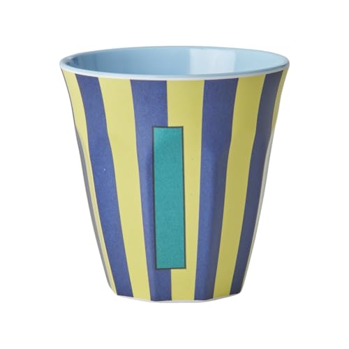 Rice Melmain Becher Medium - Buchstabe I - Kinderbecher Campingbecher Campnggeschirr Trinkbecher Melamingeschirr Bruchsicher BPA-Frei 250ml Rice Melmain Becher Medium - Buchstabe I - Kinderbecher Campingbecher Campnggeschirr Trinkbecher Melamingeschirr Bruchsicher BPA-Frei 250ml von ReWu