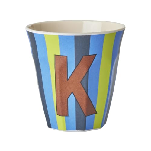 Rice Melmain Becher Medium - Buchstabe K - Kinderbecher Campingbecher Campnggeschirr Trinkbecher Melamingeschirr Bruchsicher BPA-Frei 250ml Rice Melmain Becher Medium - Buchstabe K - Kinderbecher Campingbecher Campnggeschirr Trinkbecher Melamingeschirr Bruchsicher BPA-Frei 250ml von ReWu