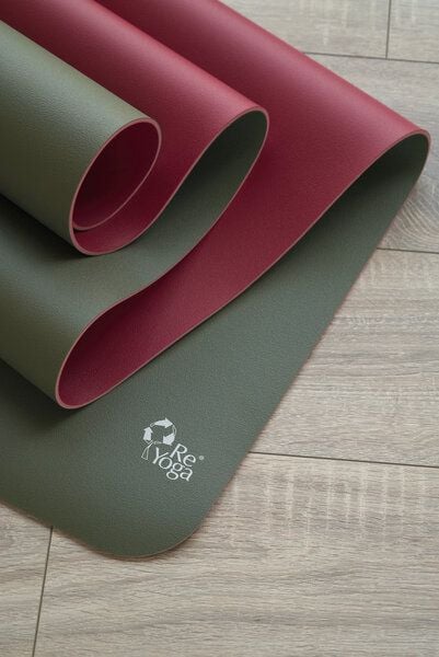 ReYoga element GROW 4mm - rutschfeste Yogamatte aus 100% Naturkautschuk von ReYoga