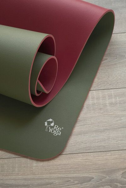 ReYoga element STEADY 6mm - extra dicke rutschfeste Yogamatte aus 100% Naturkautschuk von ReYoga