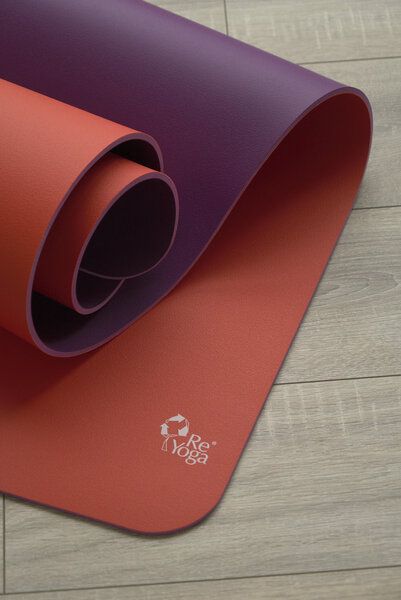 ReYoga element STEADY 6mm - extra dicke rutschfeste Yogamatte aus 100% Naturkautschuk von ReYoga