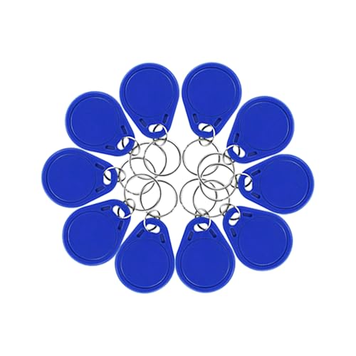 ReaIOKbii Blau Wasserdicht ABS 13.56MHz ISO14443A M1 Classic NFC RFID Tokens, Keyfobs, Tags, 10 Stück ReaIOKbii Blau Wasserdicht ABS 13.56MHz ISO14443A M1 Classic NFC RFID Tokens, Keyfobs, Tags, 10 Stück von ReaIOKbii