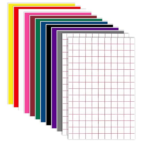ReaJoys Plotterfolie Selbstklebend 12 Stück Permanent Vinylfolie Plotter Folie Selbstklebend Plotterfolie Vinyl für Geschenk Tasse 30 X 20cm ReaJoys Plotterfolie Selbstklebend 12 Stück Permanent Vinylfolie Plotter Folie Selbstklebend Plotterfolie Vinyl für Geschenk Tasse 30 X 20cm von ReaJoys