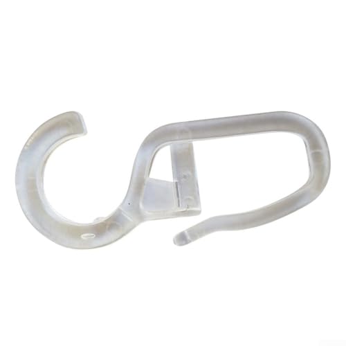 100 Clip-on-Haken mit 10 mm Öse, perfekt zum Aufhängen und Sichern von Vorhängen 100 Clip-on-Haken mit 10 mm Öse, perfekt zum Aufhängen und Sichern von Vorhängen von ReachMall