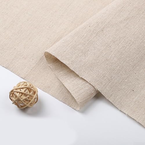 100 x 150 cm Baumwoll-Leinen-Stoff für DIY-Projekte, perfekt zum Nähen, Patchwork und Basteln, leicht zu reinigen (der Sack) von ReachMall