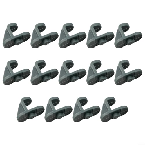 14 Kunststoff-Kühlschrank-Regal-Clips, perfekte Halterungen für maximale Speicherkapazität in Ihrem Kühlschrank von ReachMall