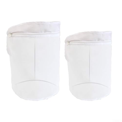 2/5 Gallonen Extraktion Bubble Bag Wasserdichte Nylon Bubble Plant Filter Extraktion Bubble Bag zum Entfernen von Staub, Blättern, Extrakten von Pflanzenharzen (5 Gallonen) von ReachMall