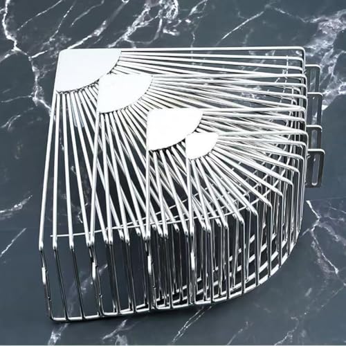 304 Edelstahl-Dachabflussabdeckung, Haushalts-Drainagegraben, Balkonnetz-Abdeckung, Gitter, Outdoor-Drainage-Filtersieb (22,5 cm) von ReachMall