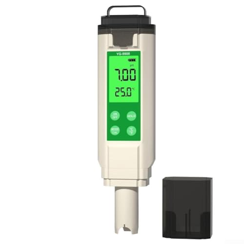 4-in-1 Digitaler Wassertester, PH/TDS/EC/Temperatur Wasserqualität Tester, pH Meter mit Auto Kalibrierung LCD für Hydrokultur Pool Aquarium von ReachMall