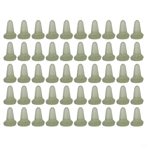 50 Stück Hakenstopperperlen zum Karpfenangeln mit kompatiblen Wirbel und Rig Verwendung (grün) von ReachMall