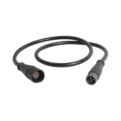 9-poliges E-Bike-Verlängerungskabel, Buchse auf Stecker, kompatibel mit 750 W 1000 W Motor, wasserdichter Stecker, Ersatzkabel, 71, 3 cm Länge von ReachMall