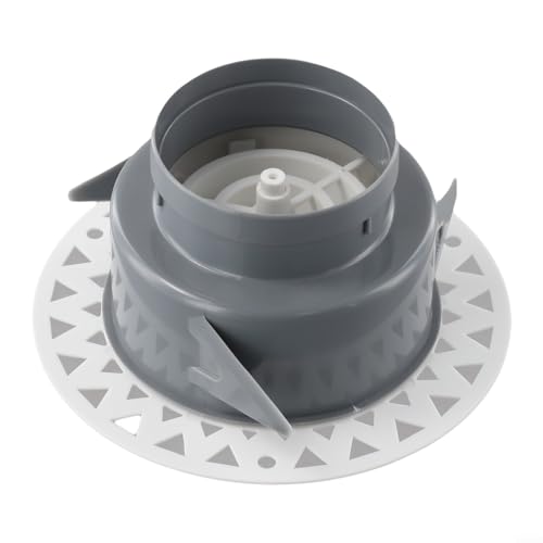 ABS runde Lüftungsschlitz-Diffusor-Deckengitterabdeckung für verbesserte Luftzirkulation in Lüftungsanlagen zu Hause (75 mm) von ReachMall