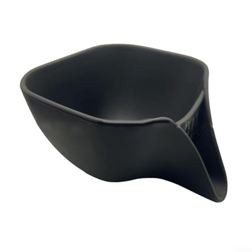 Abflusskorb mit Seitenverlängerung, verdicktes Silikonmaterial, Mehrzweck-Küchenwerkzeug (schwarz) von ReachMall