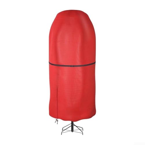 Aufrechte Aufbewahrungstasche für Weihnachtsbaum mit verstellbarem Riemenverschluss und Kordelschlössern, passend für künstliche Bäume bis zu 2,7 m, wasserdichte Oxford-Stoffabdeckung (rot, 2,7 m) Aufrechte Aufbewahrungstasche für Weihnachtsbaum mit verstellbarem Riemenverschluss und Kordelschlössern, passend für künstliche Bäume bis zu 2,7 m, wasserdichte Oxford-Stoffabdeckung (rot, 2,7 m) von ReachMall
