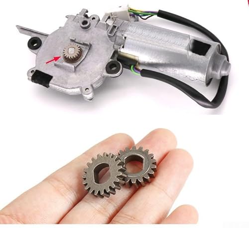 Auto Sonnendach Motor Getriebe Ersatz 18 Zähne Metall Getriebe Kompatibel mit Mercedes W204 W212 W221 W164 Teilenummer F10F02E90E70 von ReachMall