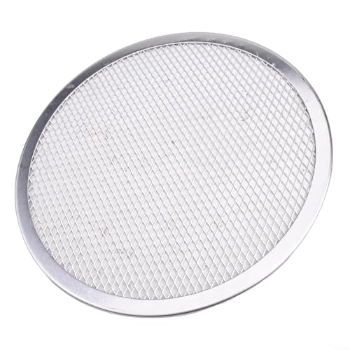 Backen Sie perfekte Pizzas zu Hause mit diesem zuverlässigen Aluminium-Bildschirm und Tablett (25,4 cm) von ReachMall