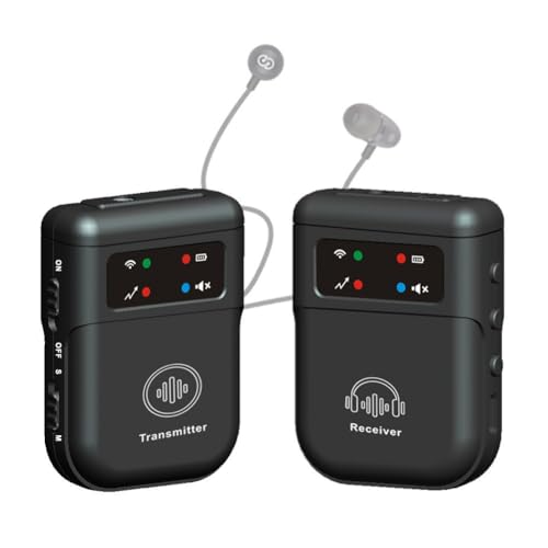 Beltpack Transmitter Receiver, Stereo/Mono Wireless In Ear Monitor System, Wireless In Ear System For Band Prohearsal/Live Performance Beltpack Transmitter Receiver, Stereo/Mono Wireless In Ear Monitor System, Wireless In Ear System For Band Prohearsal/Live Performance von ReachMall