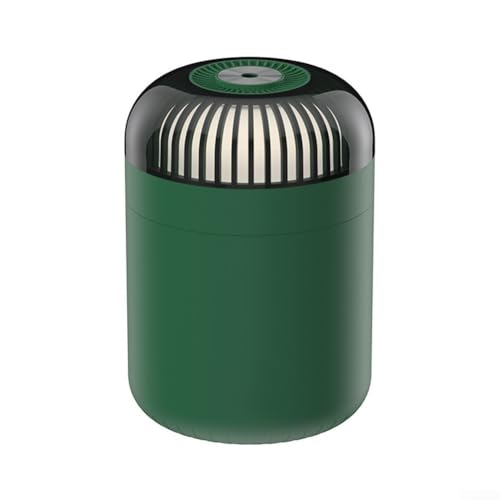 Buntes Nachtlicht USB Luftbefeuchter für Luftschlangen, 500 ml mit einstellbaren Sprühmodi für Schlafzimmer Entspannung (grün) von ReachMall
