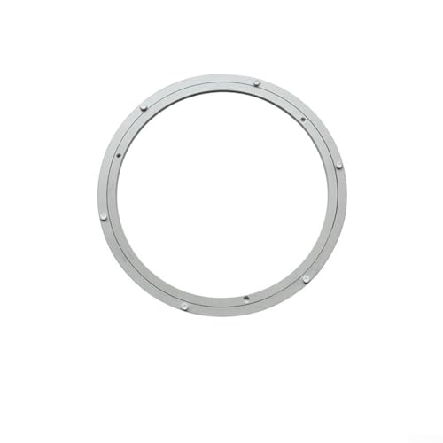 Drehbare Kugellager Lazy Susan Basis für Küchentisch, Aluminium-Design zum Servieren und Organisieren von Lebensmitteln (20,3 cm) von ReachMall