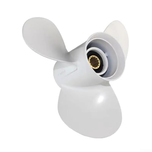 Edelstahl Propeller 11 18x13 für Außenbordmotoren 40 60PS mit 3 Klingen und 13 Zähnen Rechtslauf Rotation für Marine Edelstahl Propeller 11 18x13 für Außenbordmotoren 40 60PS mit 3 Klingen und 13 Zähnen Rechtslauf Rotation für Marine von ReachMall