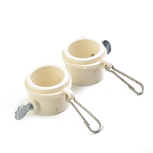Fahnenmast drehbare Clips für 2,5 cm Durchmesser, verhindern das Verdrehen von Flaggen mit verstellbarer Länge Fahnenmast drehbare Clips für 2,5 cm Durchmesser, verhindern das Verdrehen von Flaggen mit verstellbarer Länge von ReachMall