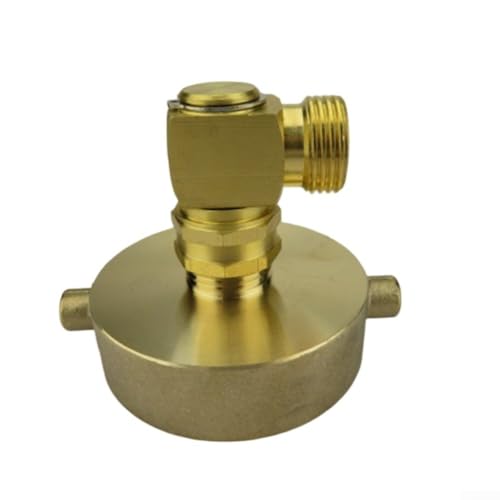 Feuerhydrant Schlauchadapter für zuverlässigen Wasserdurchfluss Anschluss an Gartenschläuche (Winkeladapter) von ReachMall