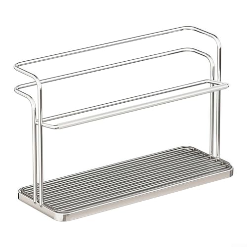 Flaschen-Abtropfgestell mit zweistufiger Struktur und herausnehmbarem Tablett für einfache Reinigung (C) von ReachMall