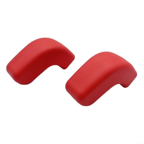 Frontstoßstangen-Abschlepphaken-Abdeckungs-Set für Jeep für Wrangler für JK für JL 2007 2023, verhindert Kratzer und verbessert das Aussehen des Abschlepphakens (rot) von ReachMall