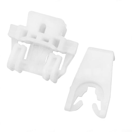 Fronttür Glasregler Befestigung Clip Set für Renault für Cilo 1998 2006 inkl. 2 Clips OEM 7700842241 von ReachMall