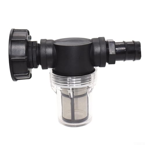 IBC Tankfilteranschluss, IBC Regeneimer Filterschlauchverbinder, IBC Tankadapter Eimer Zubehör mit Filterauslass (32 mm) von ReachMall