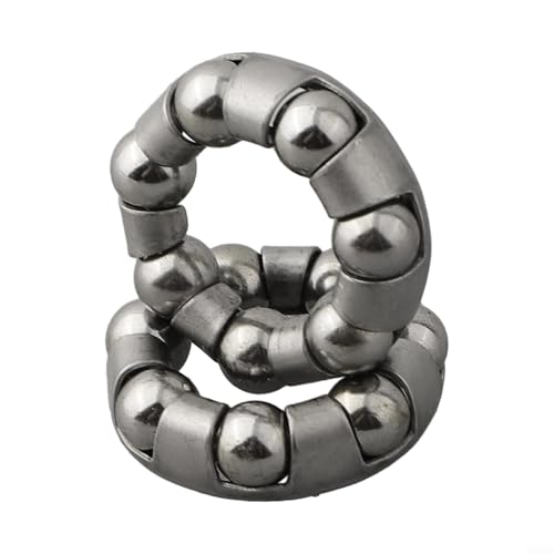 Kinder-Tretlager, 24 mm Innendurchmesser, 38 mm Außendurchmesser, 8 mm Stahlkugeldurchmesser, 2 Stück (6# 25 mm) von ReachMall