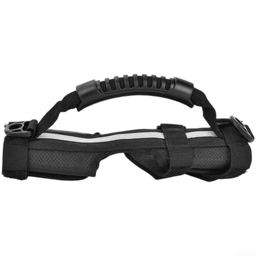 Klappbarer Fahrradrahmen-Trageriemen, ergonomisch, tragbar, hochfest, multifunktional, arbeitssparender Rahmengriff (schwarz) von ReachMall