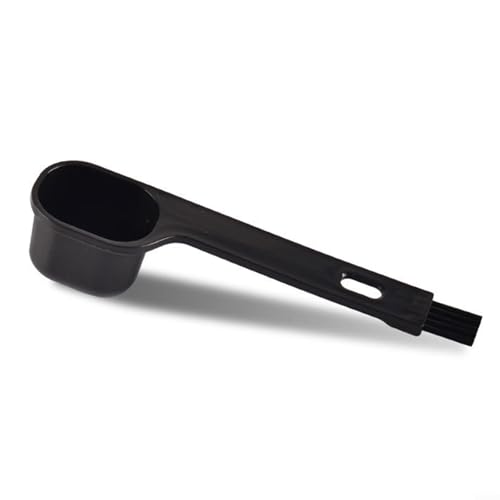 Kompaktes Schaufel-Set mit Reinigungsbürste, um die Frische während der Zubereitung Ihres Lieblingskaffees oder Tees zu erhalten (schwarz) von ReachMall