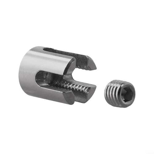 Kreuzklemme Drahtseilklemme aus Edelstahl, geeignet zur Unterstützung für Wandspaliere mit 2 mm 8 mm Durchmesser Seilen (M12 x 6) von ReachMall