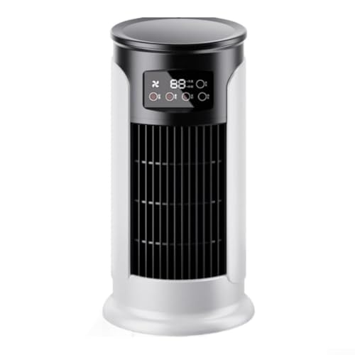 Kühlender Luftentfeuchter Ventilator, Leise Luftkühler, Tragbarer 3-in-1 Mobile Klimaanlage Desktop-Ventilator mit 6 Geschwindigkeiten LED-Leuchten Timer Kühlender Luftentfeuchter Ventilator, Leise Luftkühler, Tragbarer 3-in-1 Mobile Klimaanlage Desktop-Ventilator mit 6 Geschwindigkeiten LED-Leuchten Timer von ReachMall
