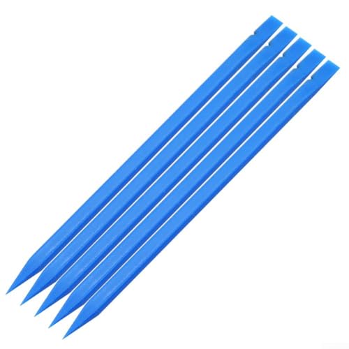 Kunststoff-Hebeleisen-Werkzeug-Set, 5-teilig, für Handy-Reparatur und Elektronik, mit Doppelkopf-Spudger für Bildschirmöffnung und präzise Hebelaufgaben (blau) von ReachMall