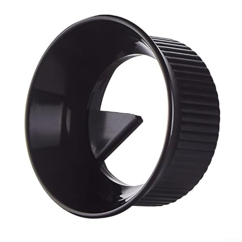 Leistungsstarker Kaffee-Dosierring und Tamper-Verteiler für Ihre Lieblings-Mokkakanne (schwarz, 90 mm) von ReachMall
