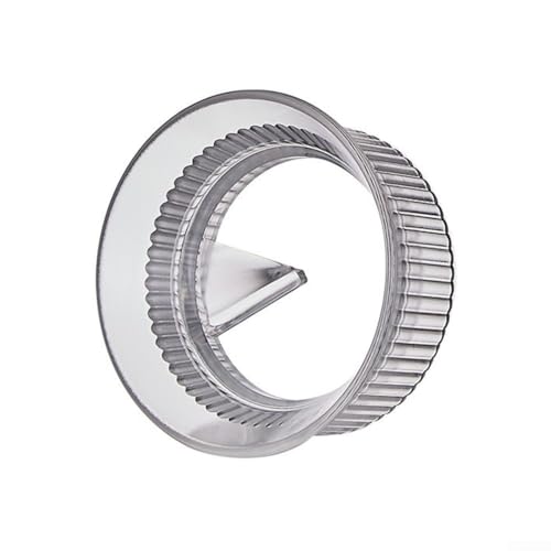 Leistungsstarker Kaffee-Dosierring und Tamper-Verteiler für Ihre Lieblings-Mokkakanne (transparent, 82 mm) von ReachMall