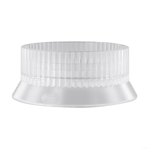 Leistungsstarker Kaffee-Dosierring und Tamper-Verteiler für Ihre Lieblings-Mokkakanne (transparent, 90 mm) von ReachMall