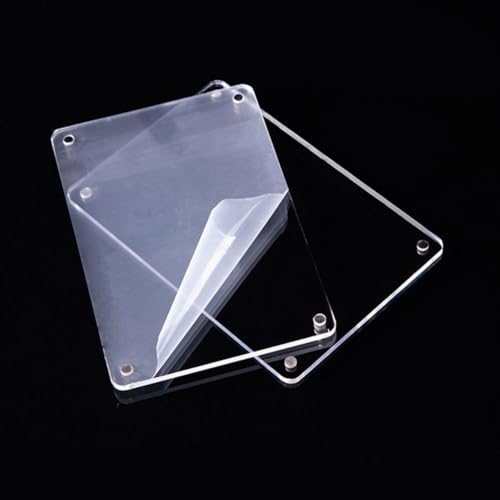 Magnetischer Präsentationsständer für Acryl-Bilderrahmen, leicht zu reinigen und zu pflegen für den täglichen Gebrauch (7 x 12 cm) von ReachMall