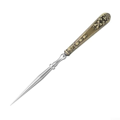 Nähahle mit stabilem Design, ideales Werkzeug für Schneiderinnen oder zum einfachen Stanzen von Stofflöchern (Bronze) von ReachMall