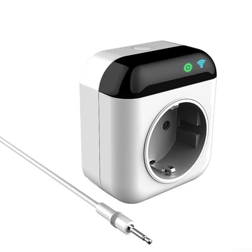 Programmierbarer Smart WiFi Thermostat, Smart Thermostat Steckdose für Tuya Plug-in, Temperaturregler für Assistent und für ALEXA Programmierbarer Smart WiFi Thermostat, Smart Thermostat Steckdose für Tuya Plug-in, Temperaturregler für Assistent und für ALEXA von ReachMall