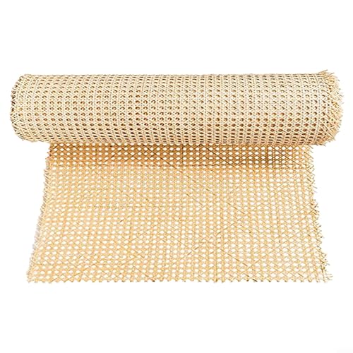 Rattan-Netz-Rolle, natürliches Rattan-Rohr-Gurtband für Möbel, Stühle, Schränke, Decken (45 x 200 cm) von ReachMall