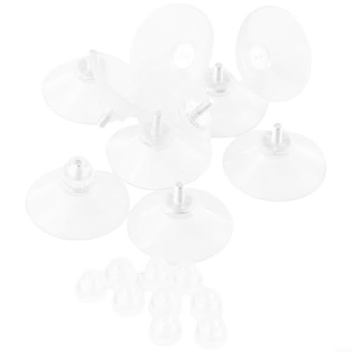 ReachMall Saugnapfhaken in transparentem Design, 10-teiliges Set für einfache Wandmontage-Lösungen ReachMall Saugnapfhaken in transparentem Design, 10-teiliges Set für einfache Wandmontage-Lösungen von ReachMall