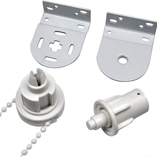 ReachMall 2SAN8D36TB27UP04Z4EAF728D5H2 Ersatz-Rollo-Montageset, 28 mm/32 mm, Kunststoff, Ersatz-Rollo-Reparatur-Set mit 300 cm Perlenkette und Schrauben (32 mm), 2SAN8D36TB27UP04Z4EAF728D5H2 von ReachMall